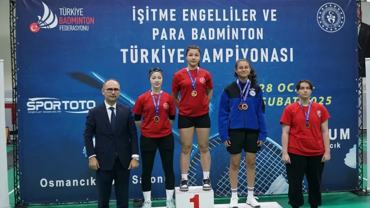 Osmancık'ta İşitme Engelliler Badminton Şampiyonası Tamamlandı