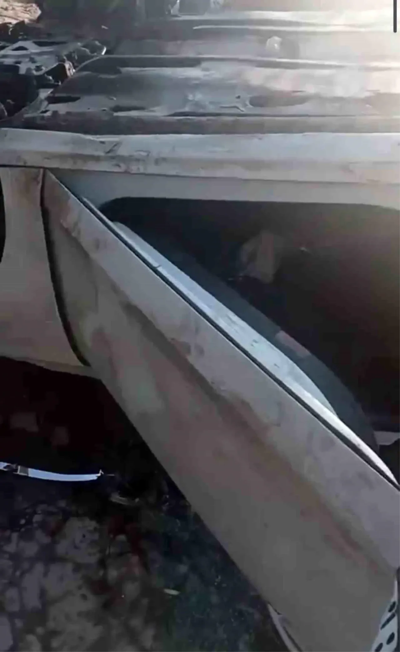 Kırşehir'de Trafik Kazası Sonrası Sürücü, Gözyaşlarıyla Yardım İstedi