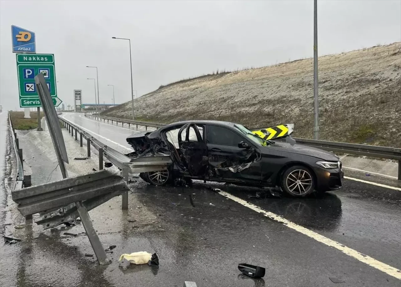 Kuzey Marmara Otoyolu'nda Trafik Kazası: Emre Yıldızcan Öldü, 1 Yaralı