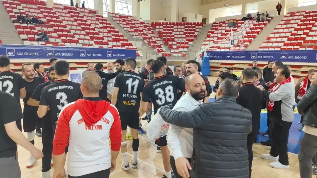Sungurlu Belediyespor'un 1. Lig'e Yükselmesi Heyecan Verdi!