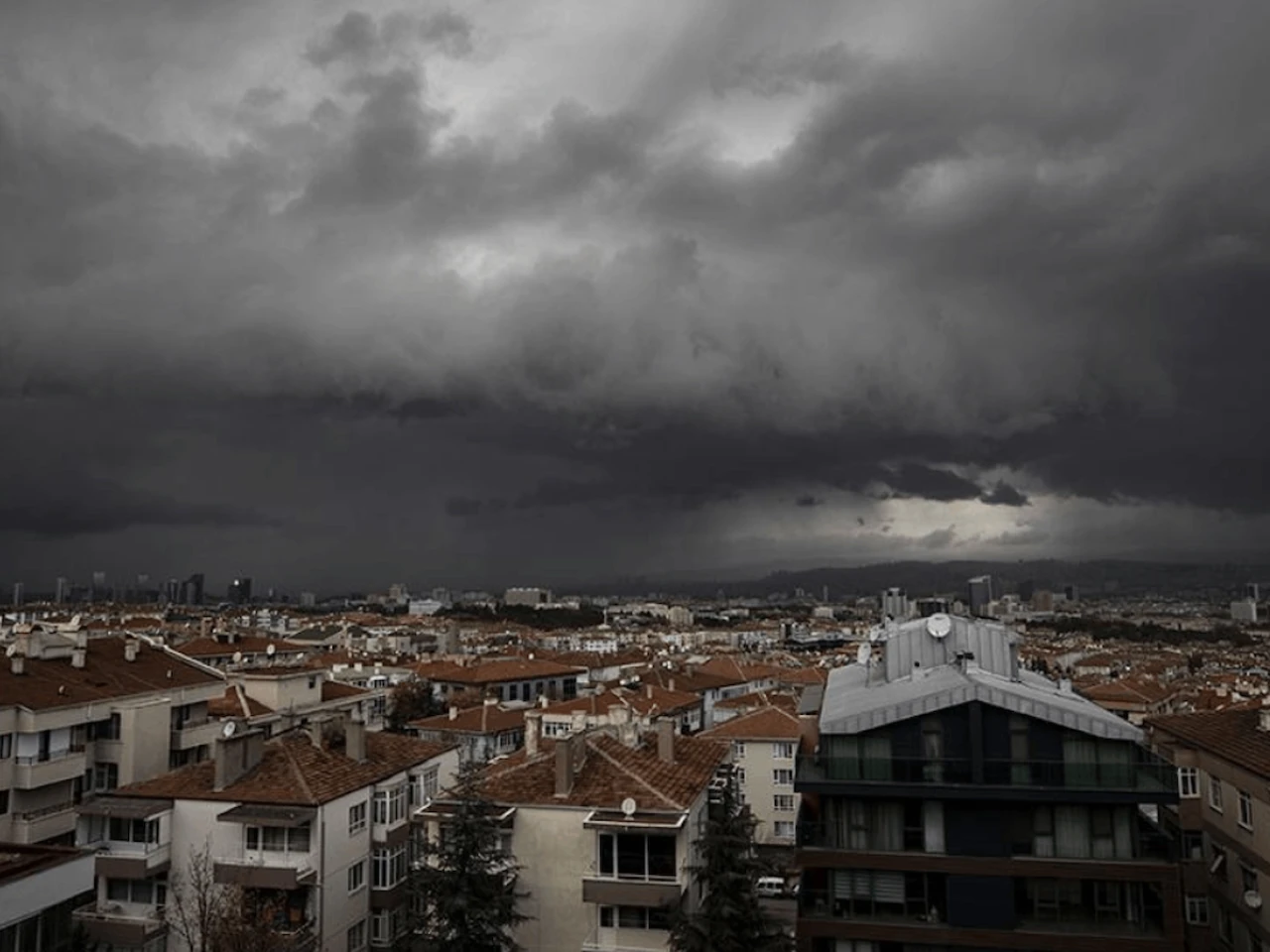 Ankara'da Şiddetli Fırtına Bekleniyor!