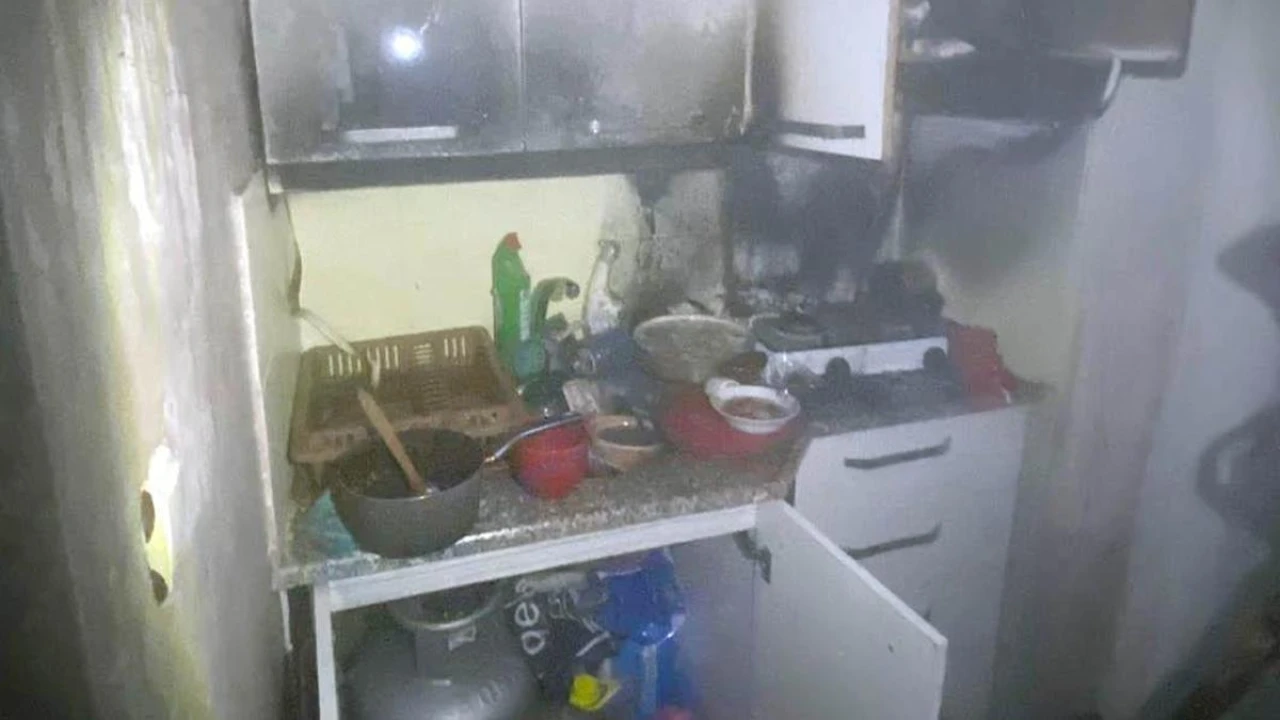 Isparta'da Apart Dairede Doğalgaz Kaynaklı Felaket Yangın!