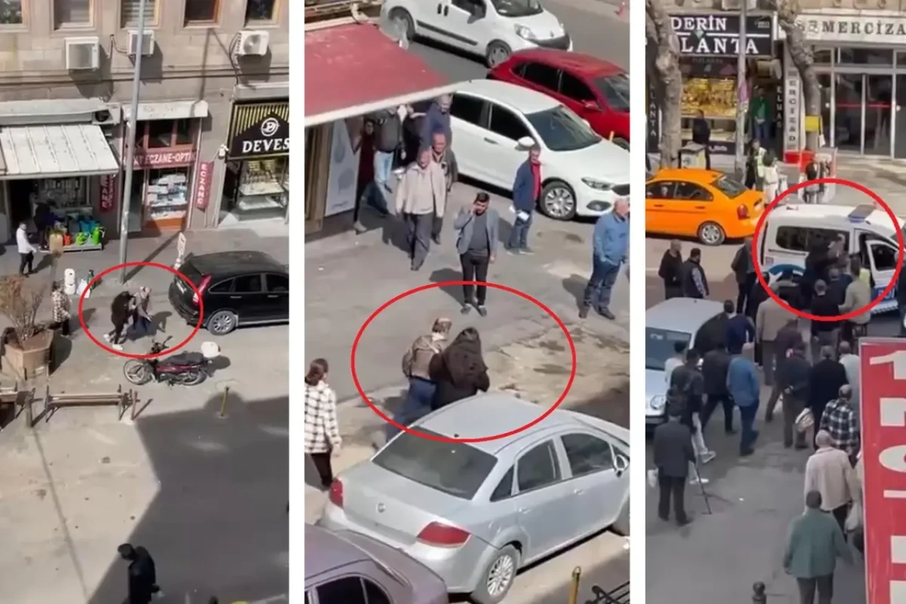 64 yaşındaki tacizci yakalanıp polise teslim edildi.
