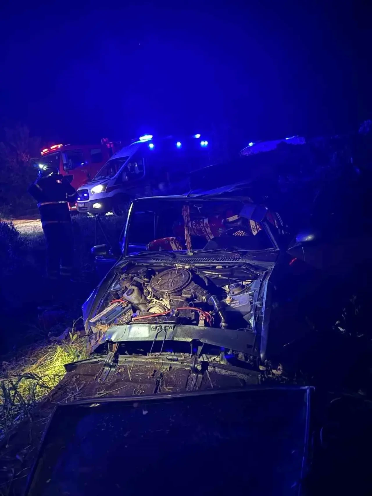 Kırklareli'nde Meydana Gelen Trafik Kazasında 2 Kişi Yaralandı