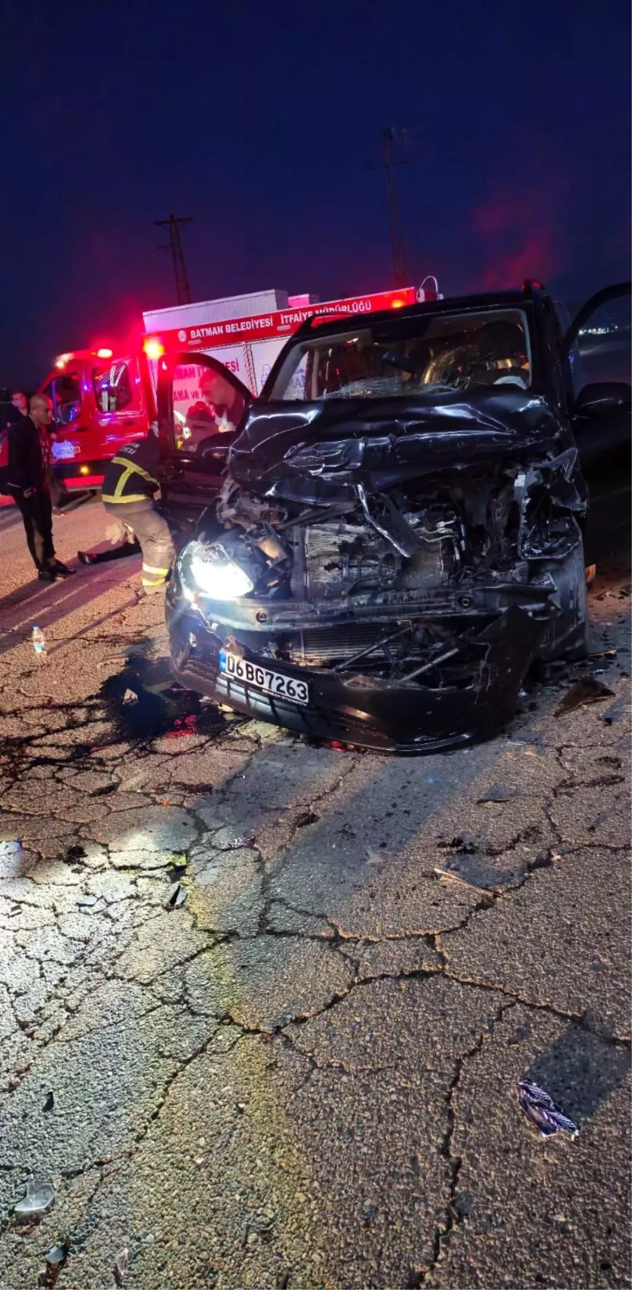Batman'da meydana gelen trafik kazasında 5 kişi yaralandı!