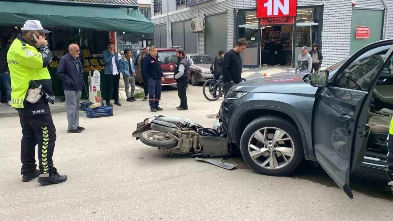 Bolu'da Motosiklet Kazası Sonucu Yusuf M. Yaralandı!