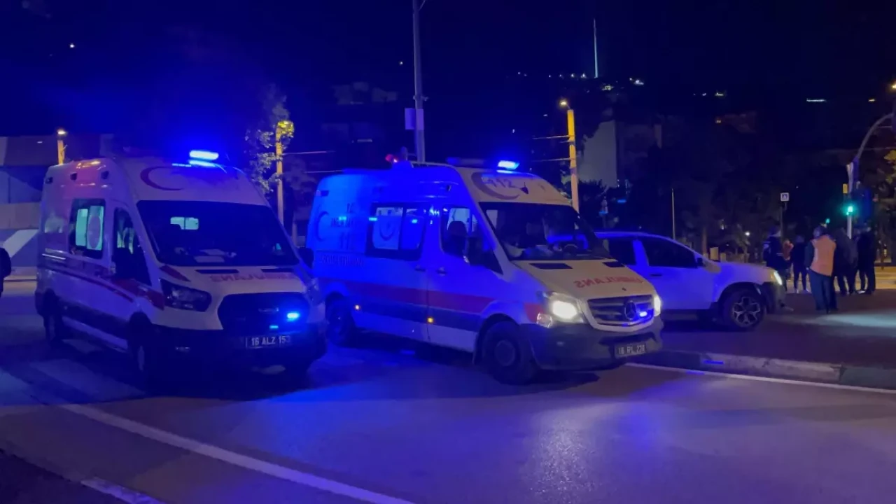 Bursa'da Meydana Gelen Trafik Kazasında 7 Kişi Yaralandı!