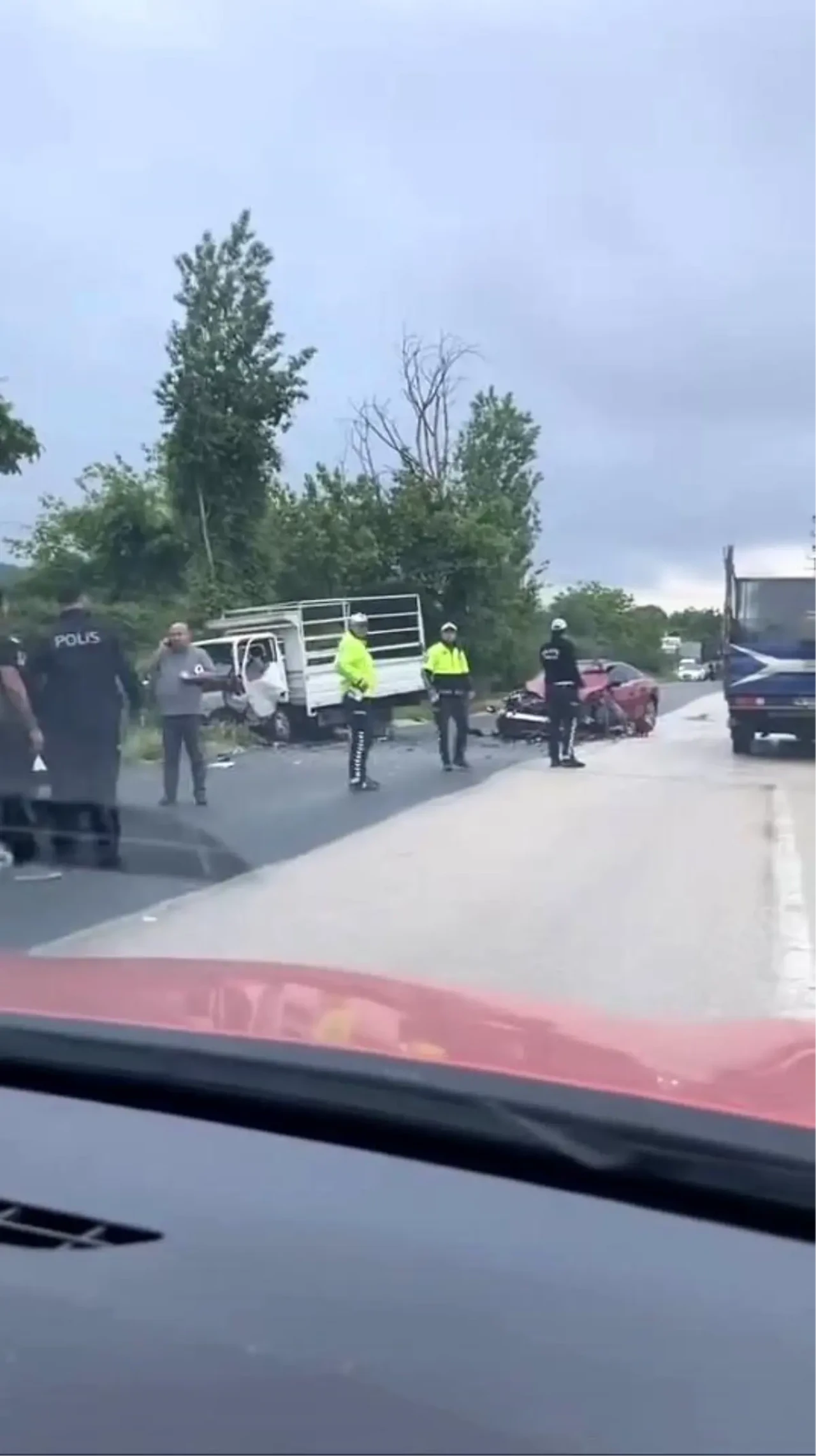 Bursa Nilüfer'de Yağışlı Hava Feci Bir Kazaya Neden Oldu!