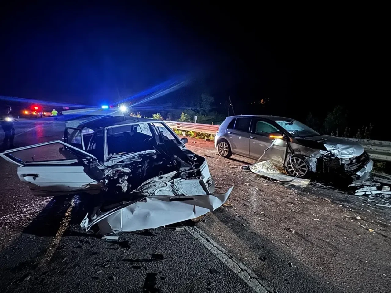Bartın'da Meydana Gelen Trafik Kazasında 4 Kişi Yaralandı!