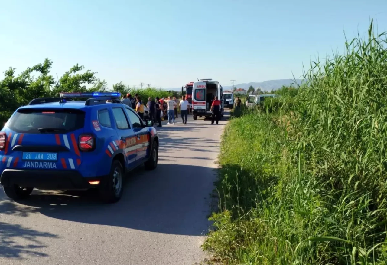 Denizli'de İşçi Taşıyan Servis Aracı Devrildi: 6 Kişi Yaralandı!