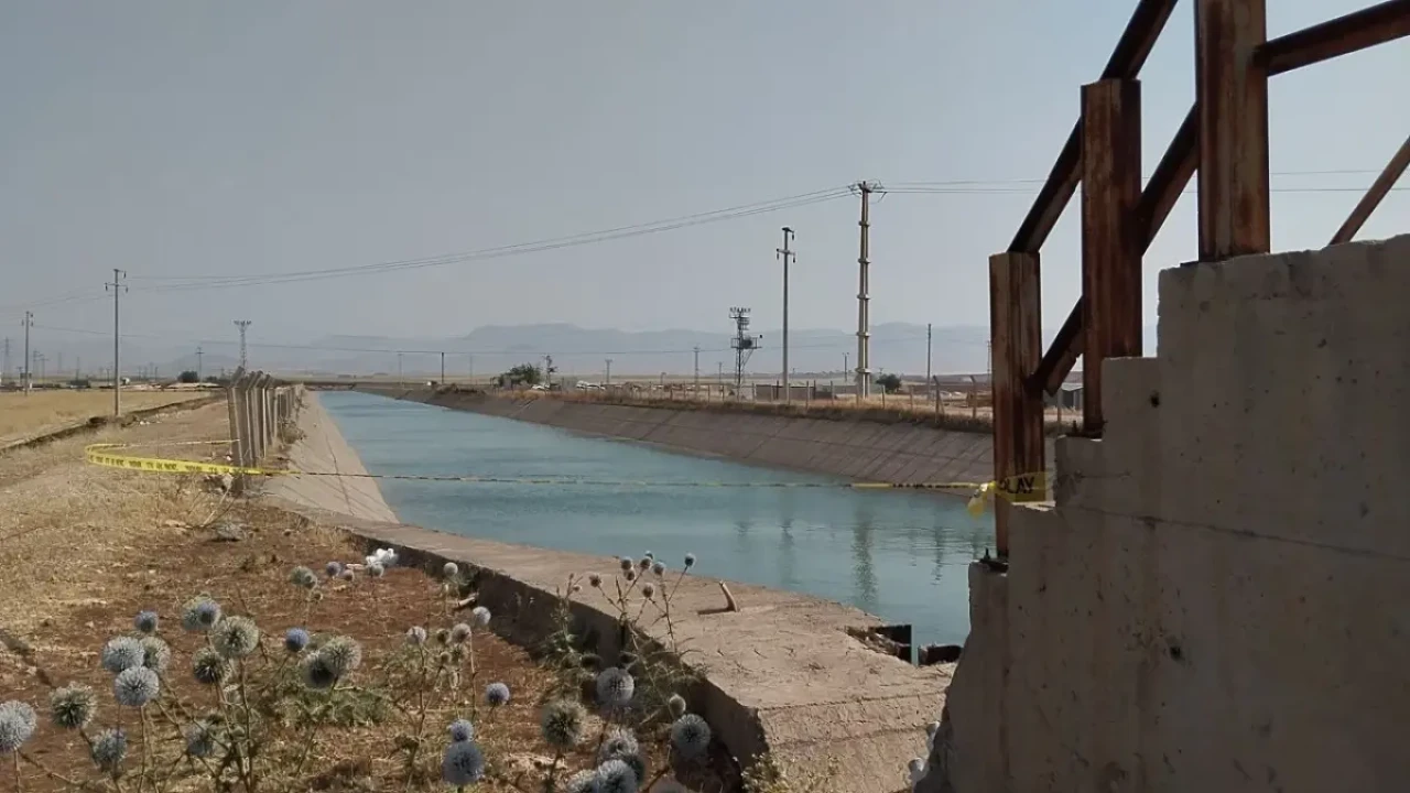 Mardin Derik'te Suriye uyruklu Muvvafak Mahmut sulama kanalında boğuldu!