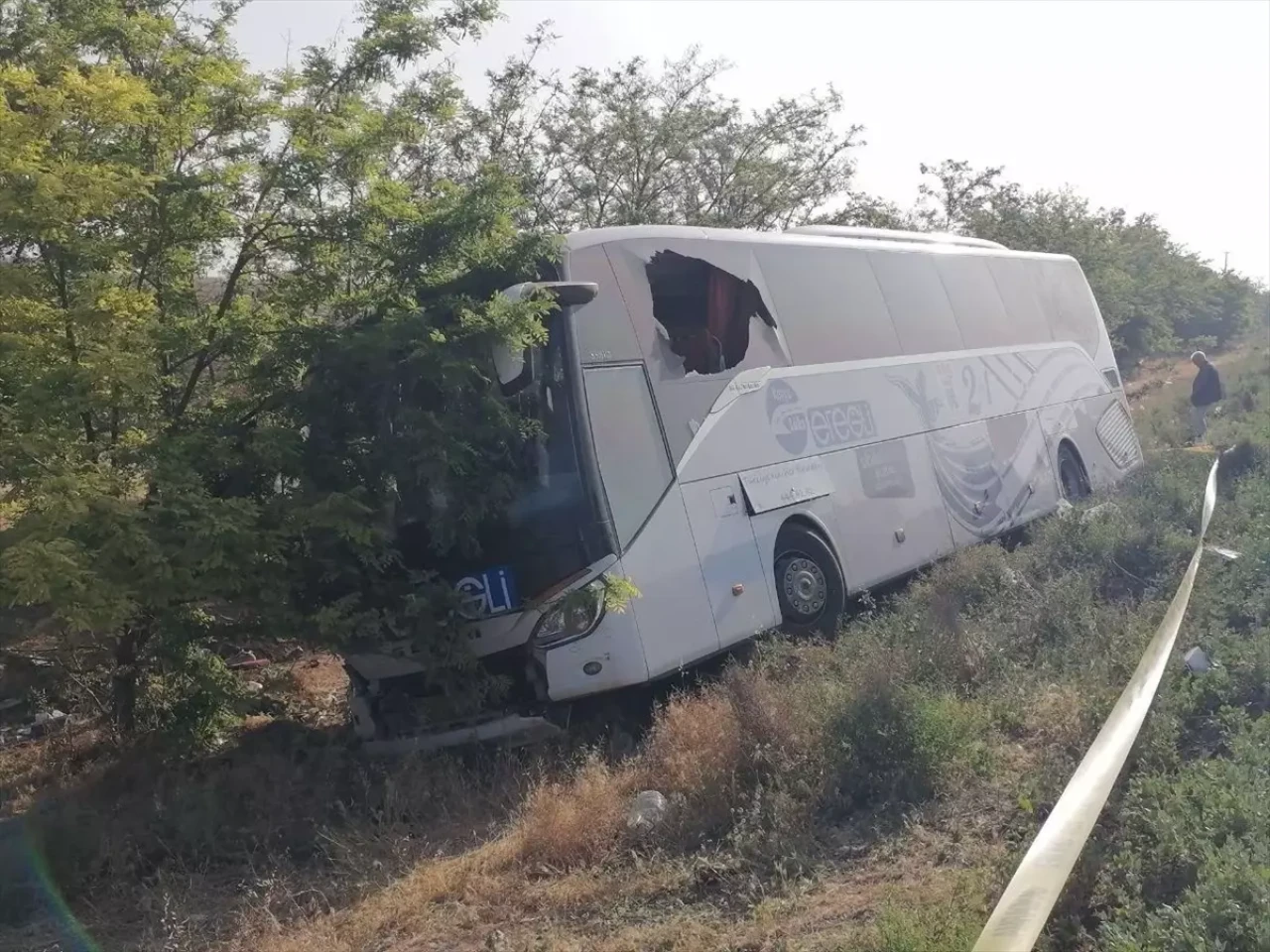 Konya Ereğli'de Yolcu Otobüsü Devrildi: 1 Ölü, 26 Yaralı!