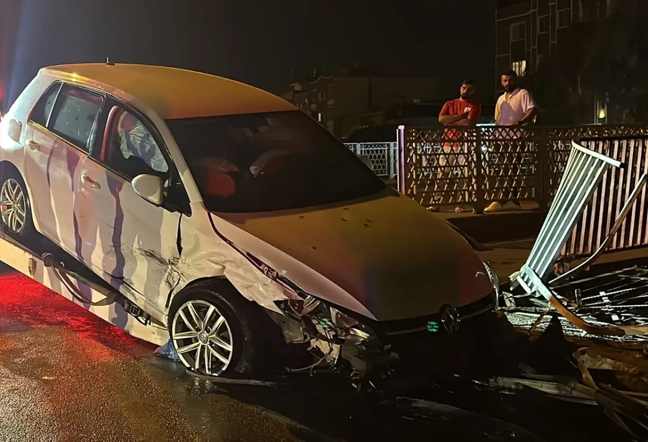 İskenderun'da meydana gelen trafik kazasında 4 kişi yaralandı!