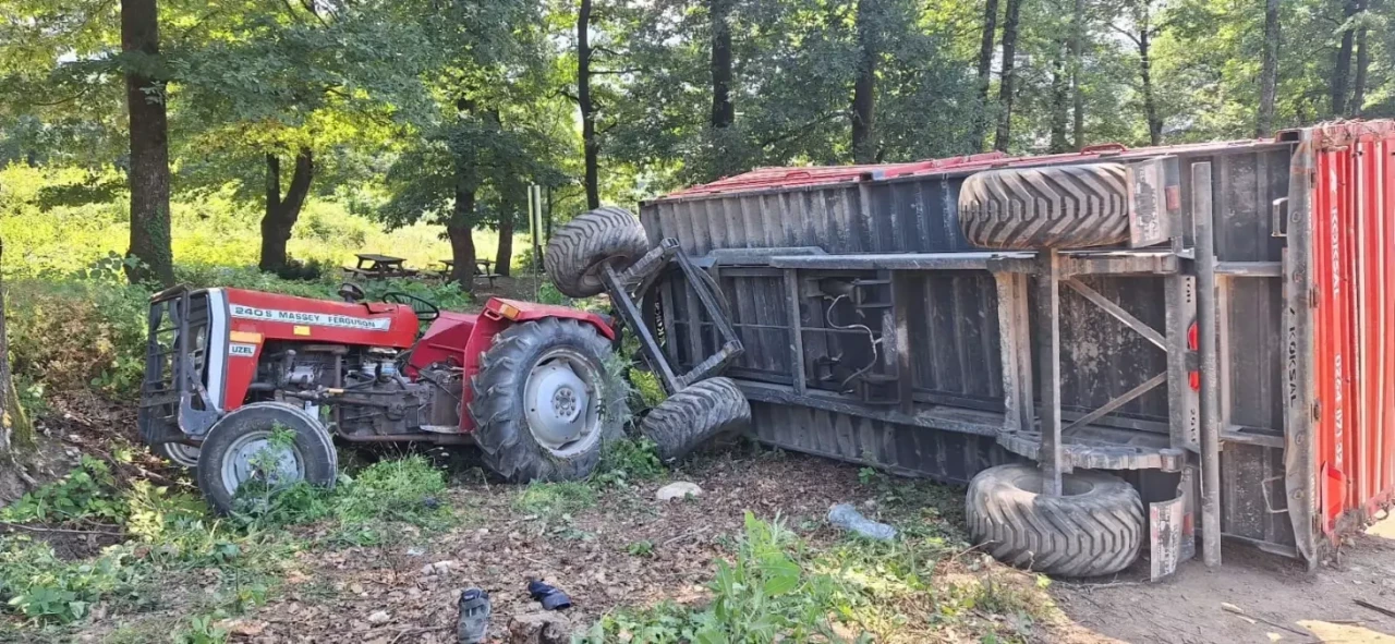 Akyazı'da Traktör Devrildi, Halil Turgut Hayatını Kaybetti!