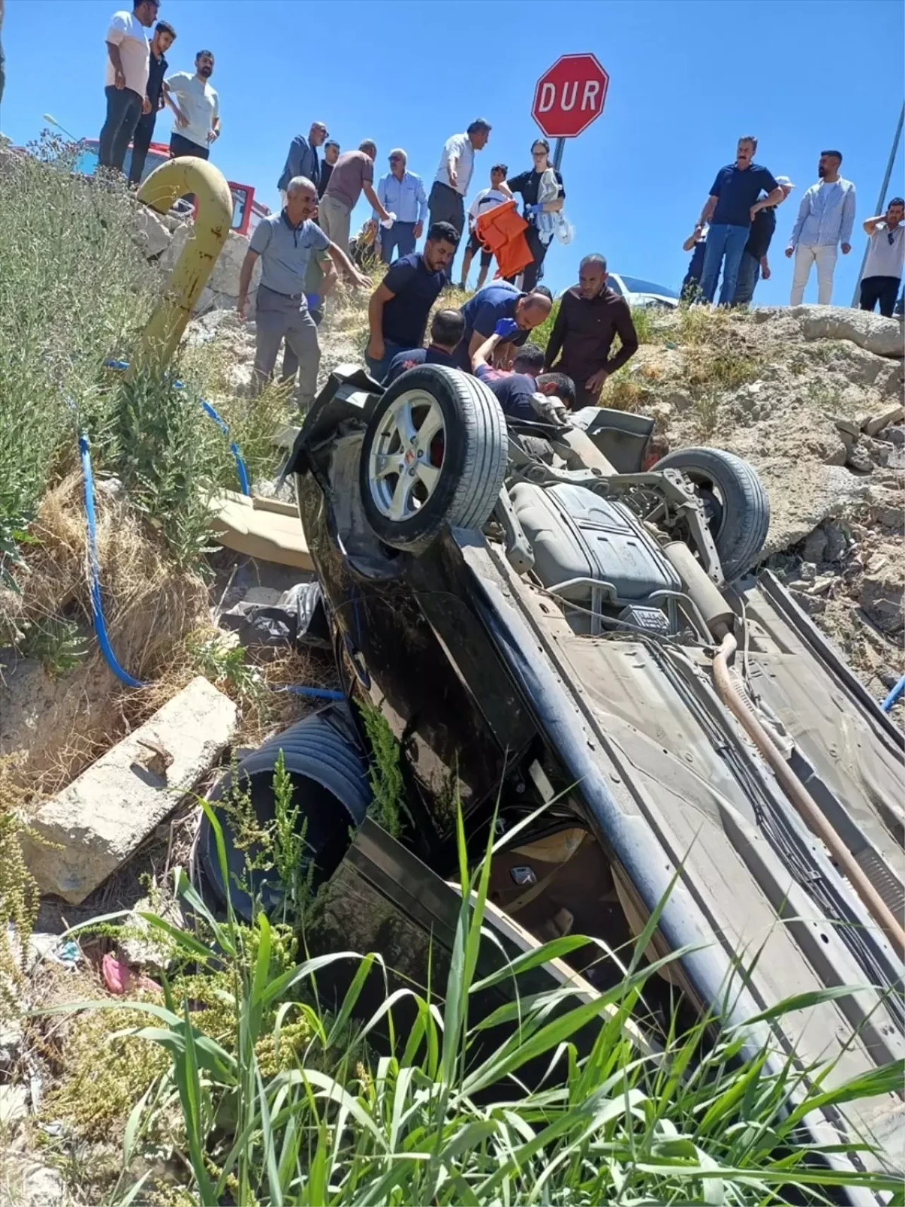 Van'ın Tuşba İlçesinde Trafik Kazası: 5 Kişi Yaralandı!
