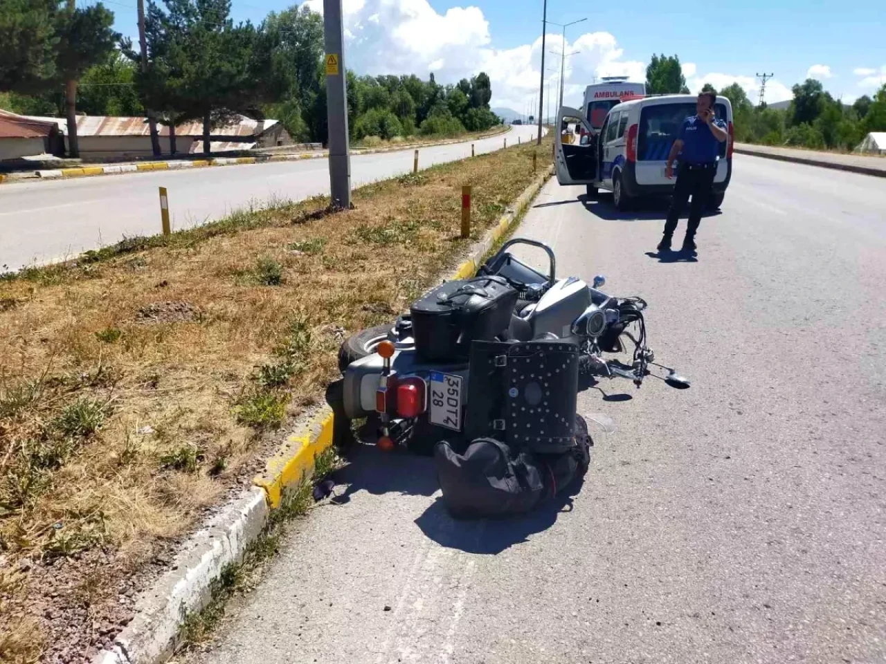 Sivas'ta Motosiklet Çarpması: İsmet Dönmez Hayatını Kaybetti!