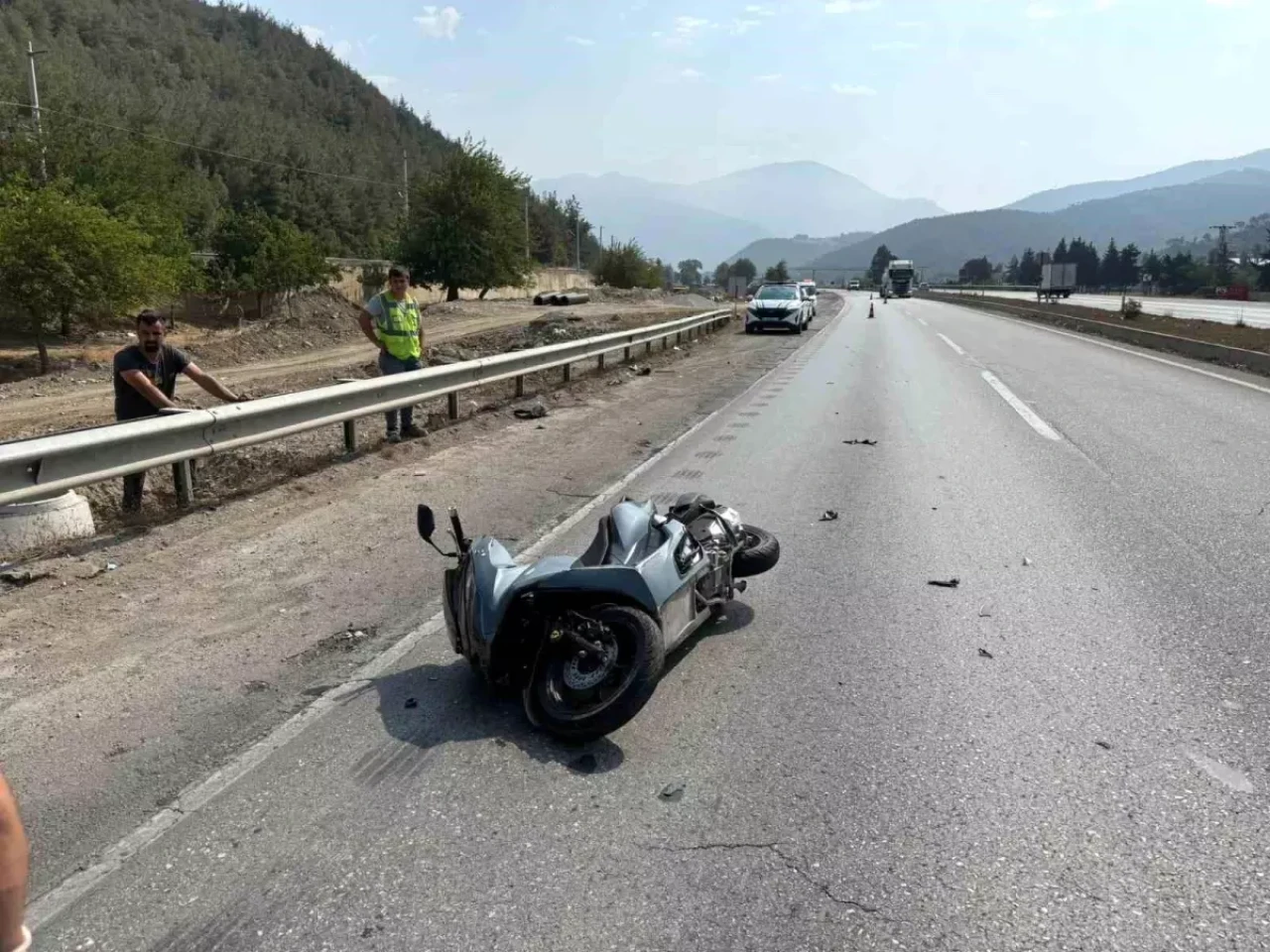 Osmaniye Bahçe İlçesinde Felaket Motosiklet Kazası!