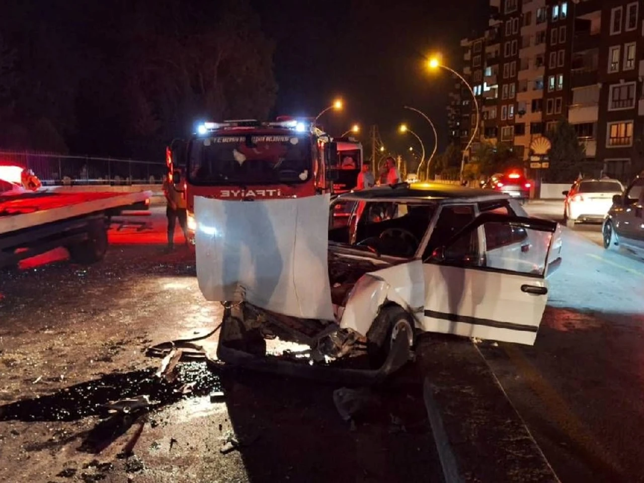 Mersin Tarsus'ta Feci Kaza: 1 Kişi Öldü, 8 Yaralı!