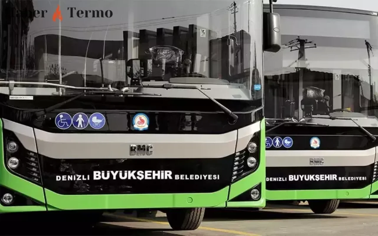 Denizli'de Yeni Otobüs Hattı 1 Aralık'ta Hizmete Giriyor