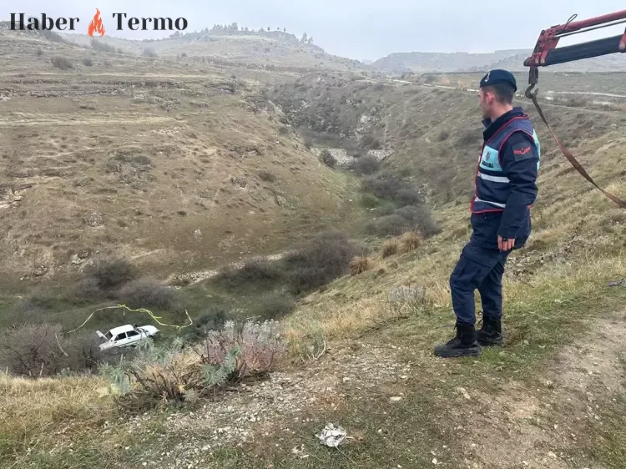 Denizli'de Feci Kaza: Araç 50 Metre Yuvarlandı, Sürücü Öldü