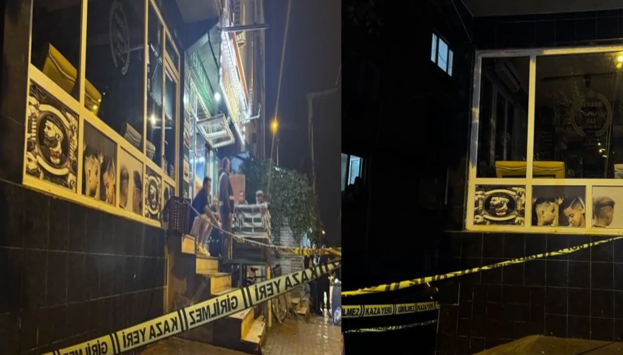 Bursa'da berber dükkanında silahlı saldırıda çırak Ali Elhalifa öldü!