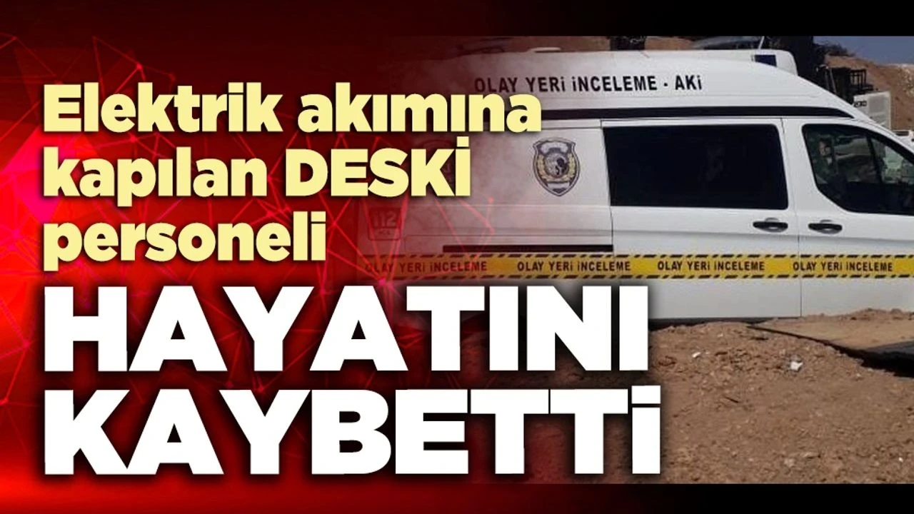 Denizli Beyağaç'ta İş Kazası: DESKİ Personeli Furkan Derer Elektrik Akımına Kapılarak Hayatını Kaybetti