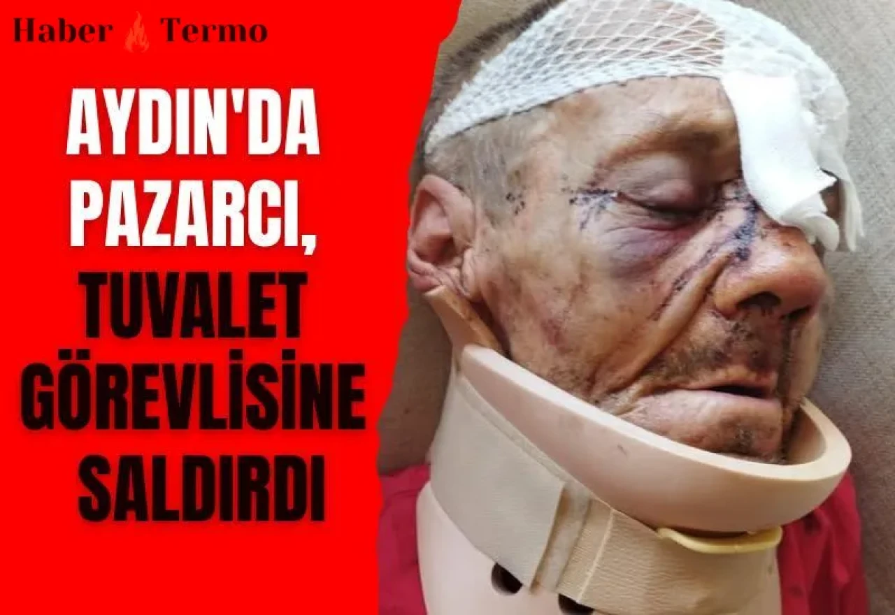 Aydın Buharkent'te Pazarcı Davulcu Adnan'a Saldırdı