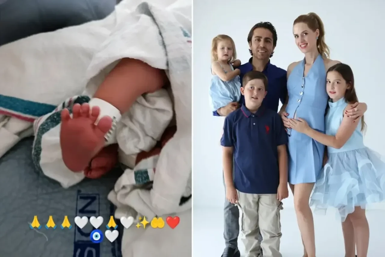 Wilma Elles Anne Oldu: "Leon Mirza" İsimli Oğlunu Kucağına Aldı!