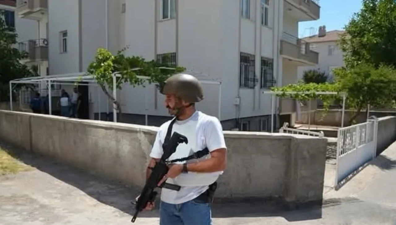 Aksaray'da Tüfekli Dehşet: Şüpheli Şahıs Polise Yakalandı!