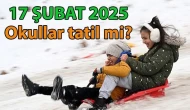Okullar tatil mi 17 şubat? Hangi il ve ilçelerde okullar tatil edildi? İşte yarın kar tatili olan il ve ilçeler...
