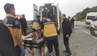 Gemlik'te minibüs-otomobil kazasında 12 kişi yaralandı!