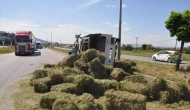 Salihli'de Kamyonet Takla Attı: Şok Edici Trafik Kazası Meydana Geldi!