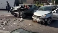 Yalova-İzmit yolunda meydana gelen zincirleme kaza!