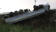 Yozgat'ta Tır Devrildi, Sürücü Kaza Sonucu Yaralandı!