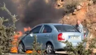 Bursa'da Bir Otomobil Felaket Şekilde Yandı! Endişeli Anlar Yaşandı