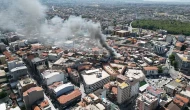 Denizli'de 3 Katlı İş Yerinde Çıkan Yangın Paniğe Neden Oldu!