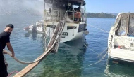 Marmaris'te Tekne Yangını: Maddi Hasar Meydana Geldi!