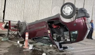 Samsun'un İlkadım İlçesinde  Otomobil Devrildi: 5 Yaralı!