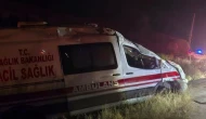 Gümüşhane'de Ambulans Takla Attı: 3 Sağlık Personeli Yaralandı!