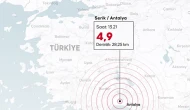 Antalya Serik'te 4,9 Büyüklüğünde Deprem