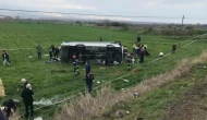 Denizli Sarayköy'de Öğrenci Servisi Kaza Yaptı! Araç yan yattı!