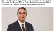 Ekrem İmamoğlu ile birlikte gözaltına alınan Mahir Polat, beklenmedik bir şekilde rahatsızlanarak hastaneye kaldırıldı.