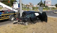 Edirne Havsa'da İlçe Girişindeki Kavşakta Araçlar Çarpıştı: 3 Yaralı