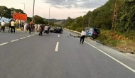Zonguldak'ta A.R.Ç. Jandarma Aracına Çarpıp Ağır Yaralandı