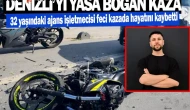 Denizli'de Motosiklet Kazası: Minibüsün Çarptığı Ceyhun Aydoğan Hayatını Kaybetti