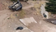 Malatya Hekimhan'da Otomobil Drenaj Kanalına Düştü: Sürücü Yaralandı!
