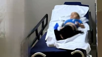 İnegöl'de Balkondan Düşen Çocuk  Egemen E. Yaralandı!