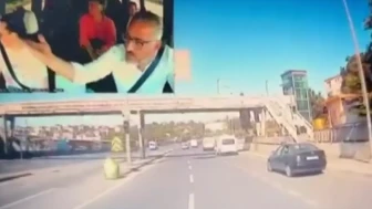 Trafik magandası dehşet saçtı! Hem çarptı hem bıçakla saldırdı!