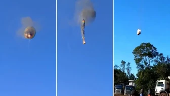 Herkesin gözü önünde alev alev yandı! 8 kişi hayatını kaybetti!