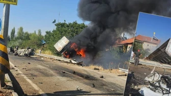 Konya Doğanhisar'da Kaza: TIR Alev Aldı, 3 Kişi Hayatını Kaybetti!